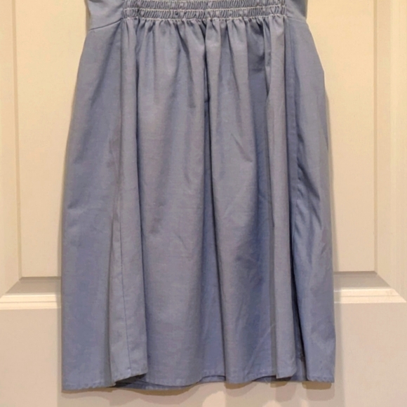 3/$30 EUC Urban Renewal L Reworked Vintage Fabric Zip Front Sleeveless Dress - Picture 6 of 8